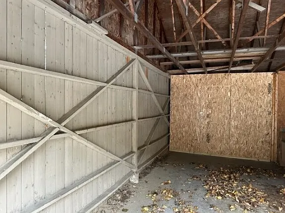 Storage in carport