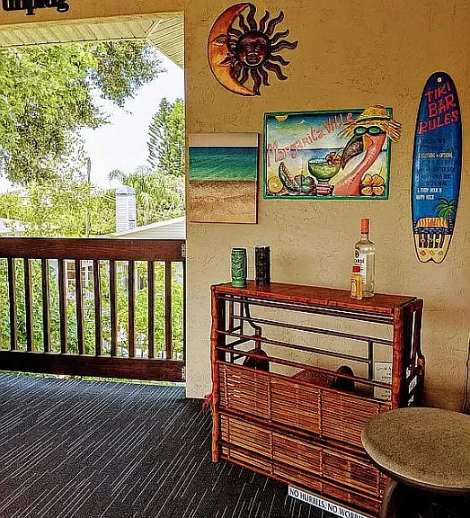 Plenty of space to set up your own entertainment area to enjoy the sweeping views