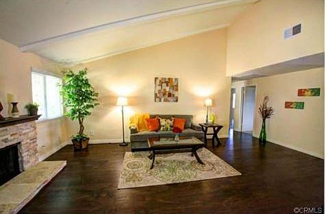 Living Room with Fireplace