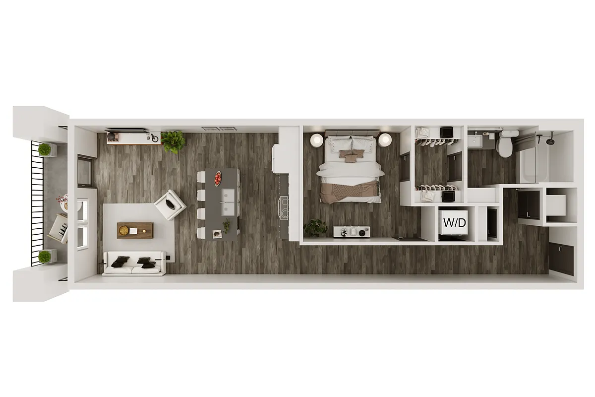Floor plan A2A