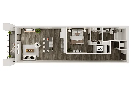 Floor plan A2A