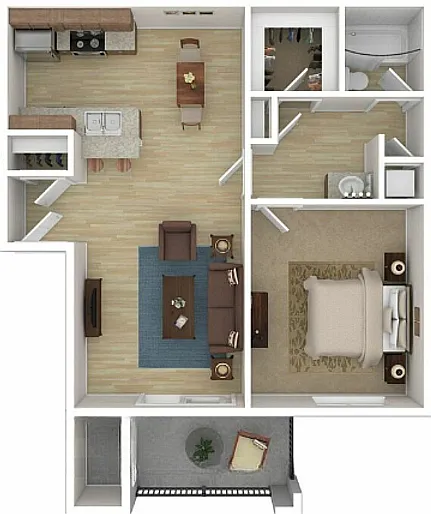 Explore this comfortable one-bedroom apartment with modern amenities, designed for your convenience and style. Explore this comfortable one-bedroom apartment with modern amenities, designed for your convenience and style.