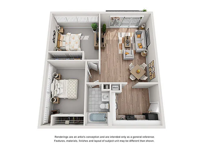 Floor plan The Avondale