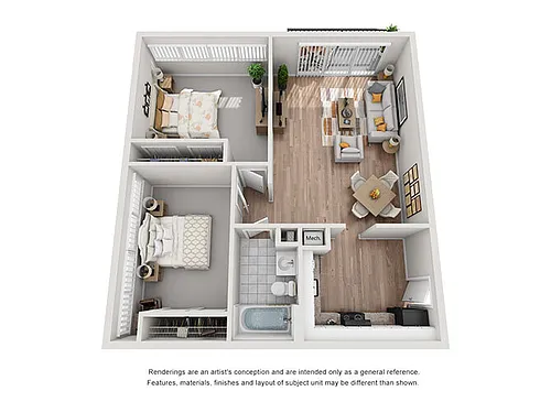 Floor plan The Avondale