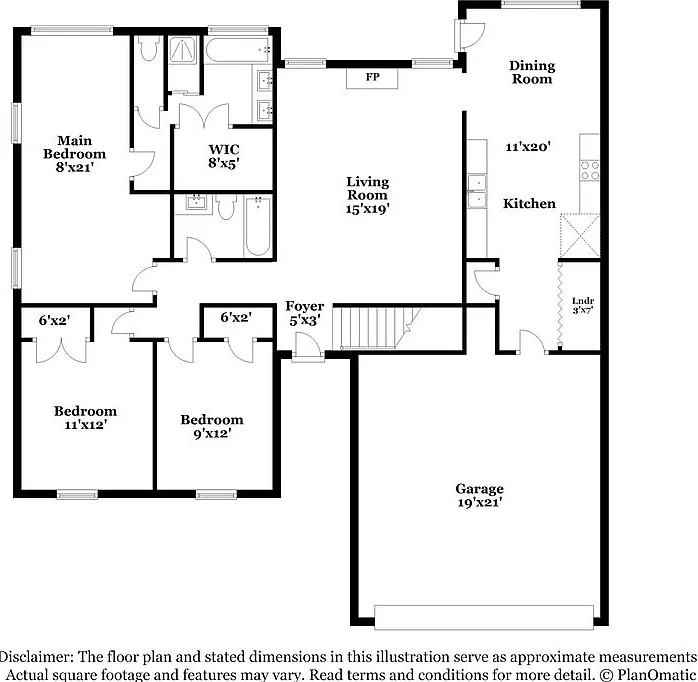 4 bed, 2.0 bath, 1699 sqft, $1,900 — Photo 2