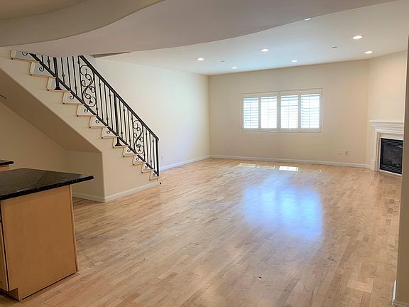Living room and dining room