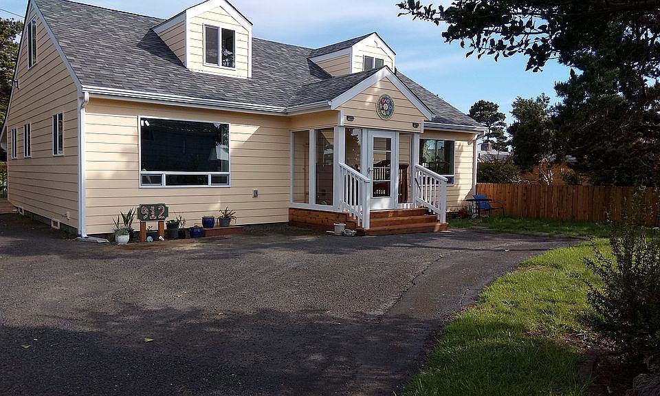 Welcoming front porch
