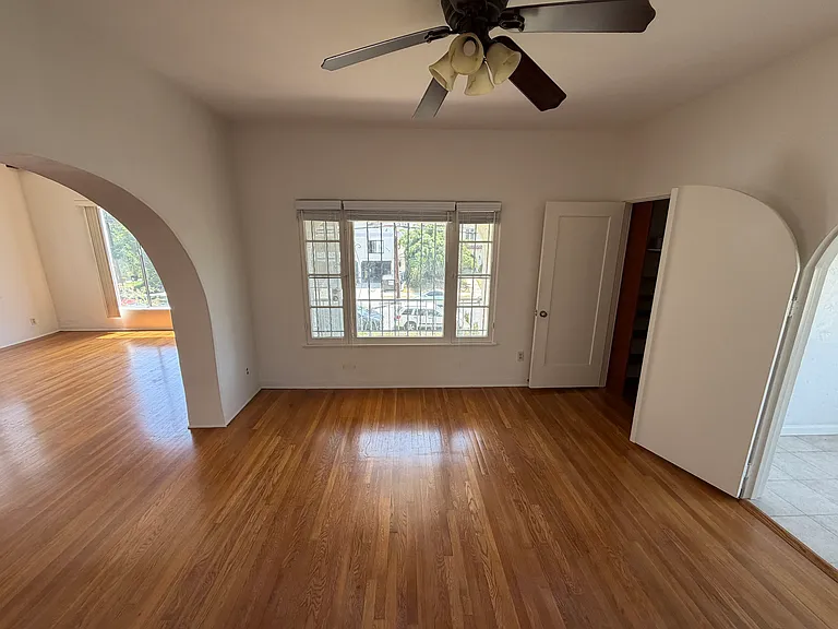 Dining Room with large closet