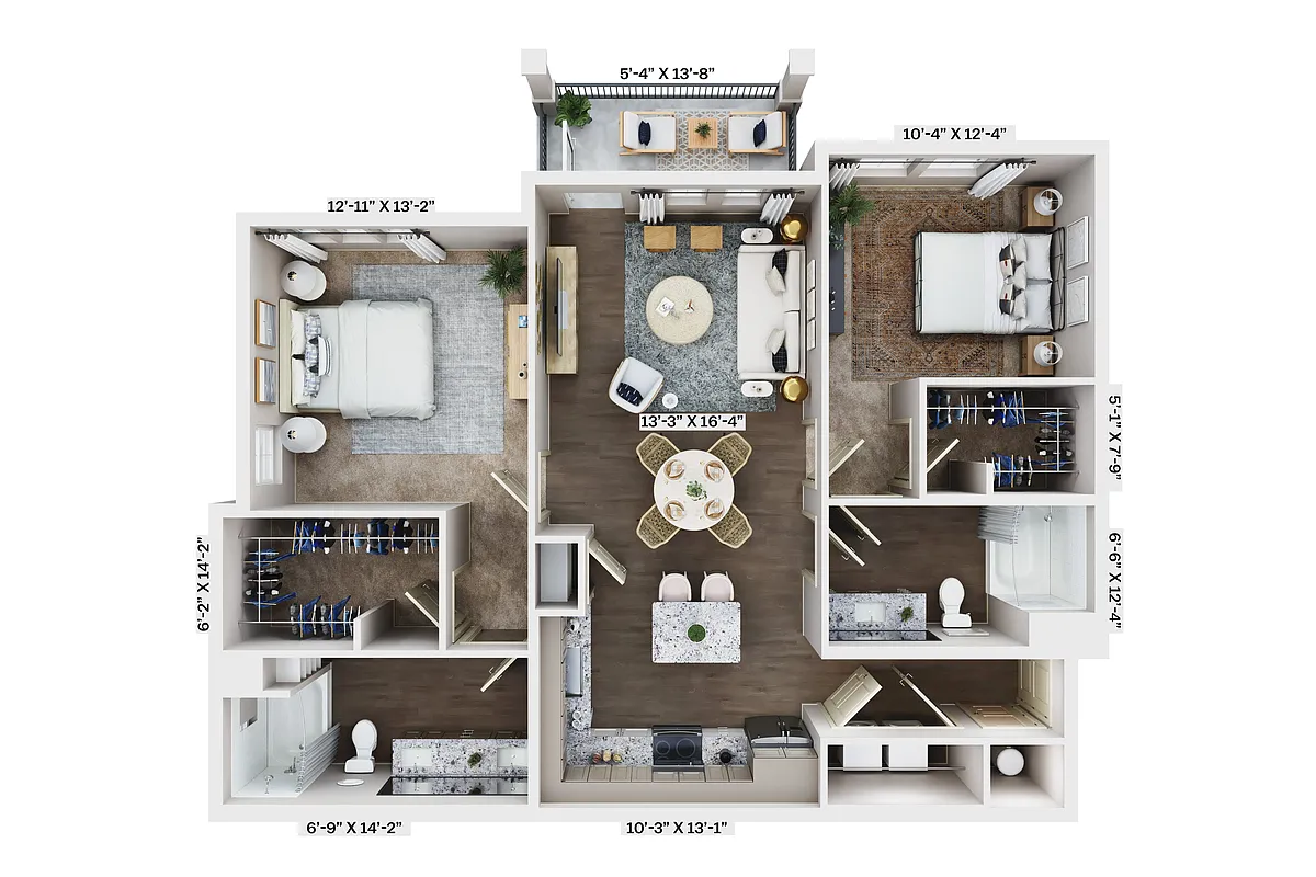 Floor plan B1
