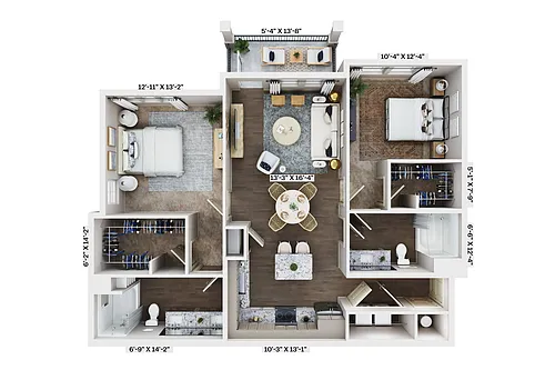 Floor plan B1