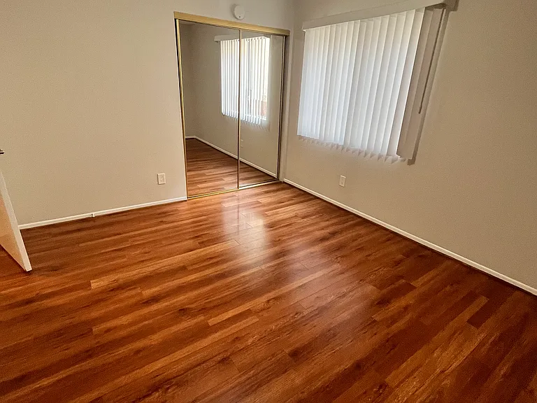 Spacious guest bedroom