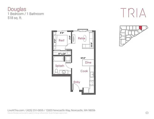 Floor plan Douglas