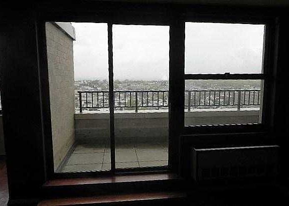 Terrace with New York view