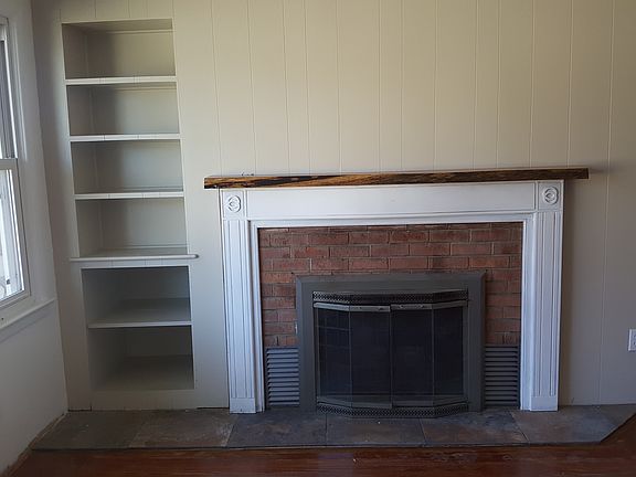 Fireplace in living room