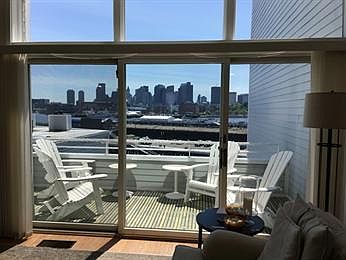 2nd Private Balcony with Skyline and Harbor views