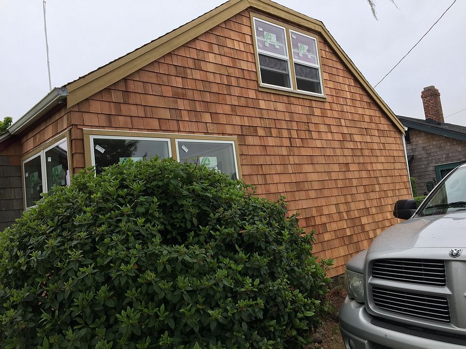 New windows and siding