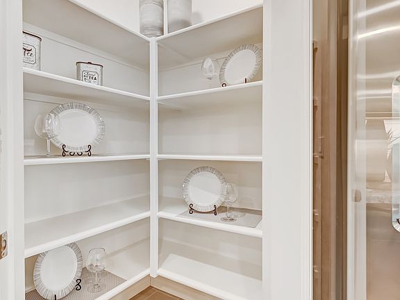 Spacious pantry
