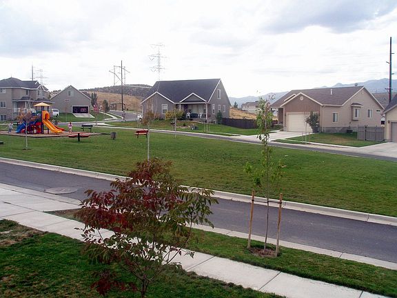 Front door looking to park
