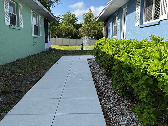 Walkway to Home Entrance
