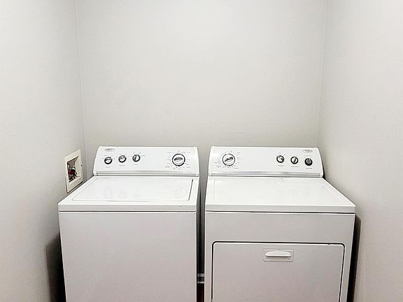 Main floor laundry room