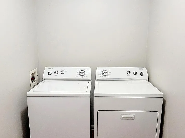 Main floor laundry room