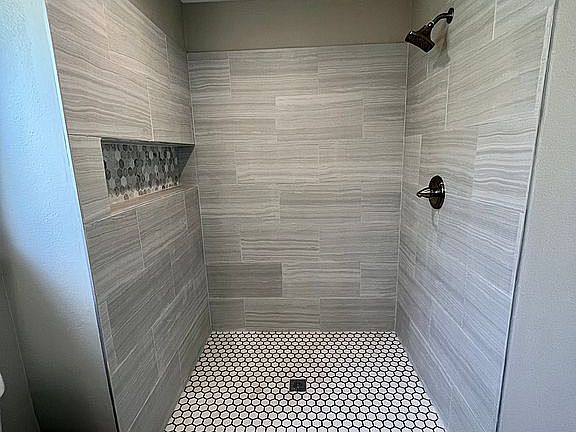 master walk-in shower