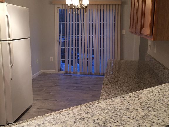Kitchen with granite counters