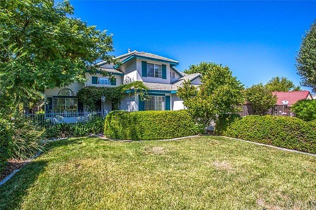 Beautifully landscaped front yard