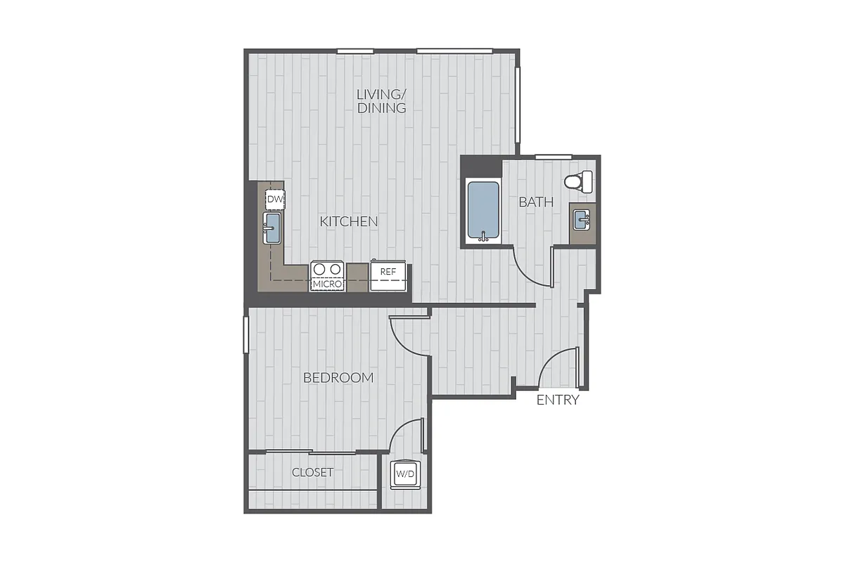 Floor plan Plan 1D - BRAND NEW!