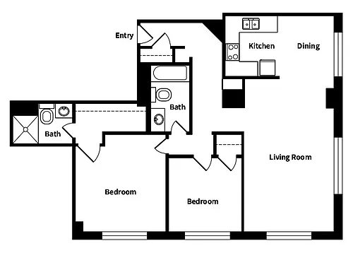 Floor plan B2