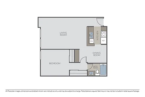 Floor plan Plan 1A