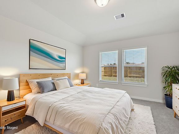 The Briscoe floorplan in Landing Meadows of New Caney, TX.
