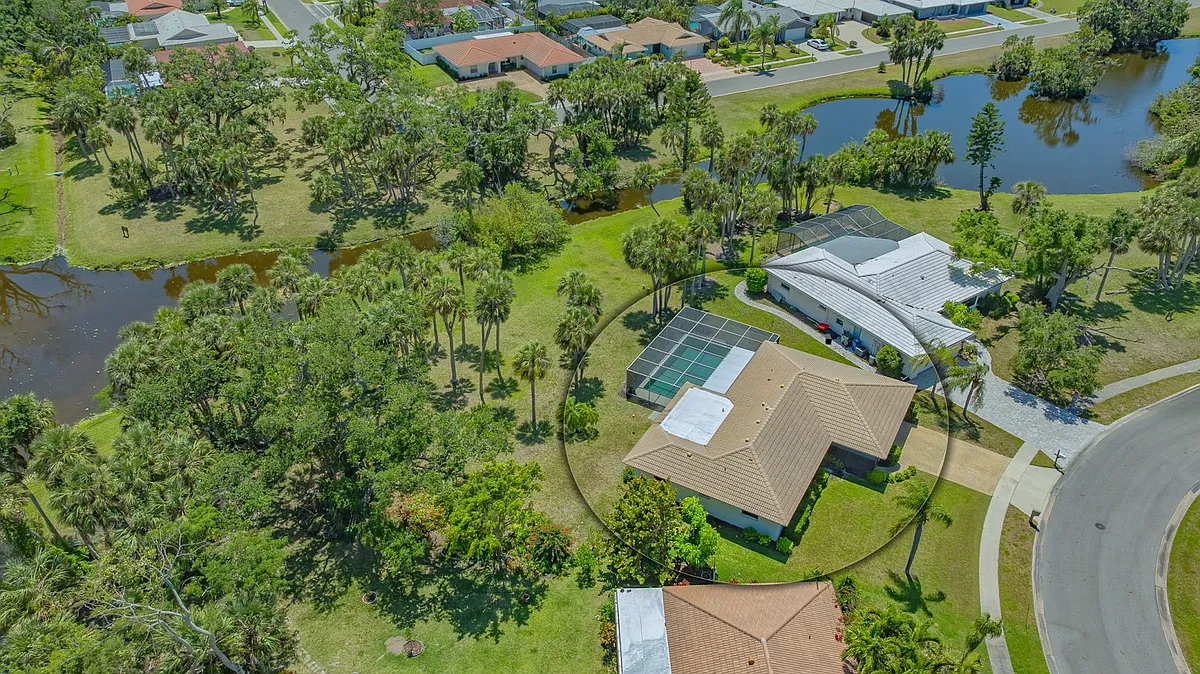 Aerial View of the Property - 2882 Hardee Dr