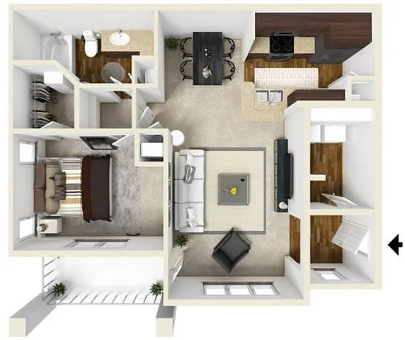 Floor plan The Savannah