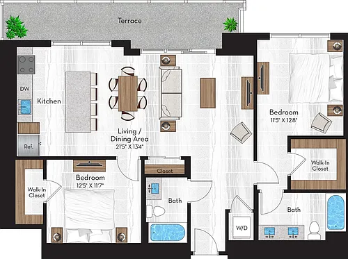 Floor plan PH5