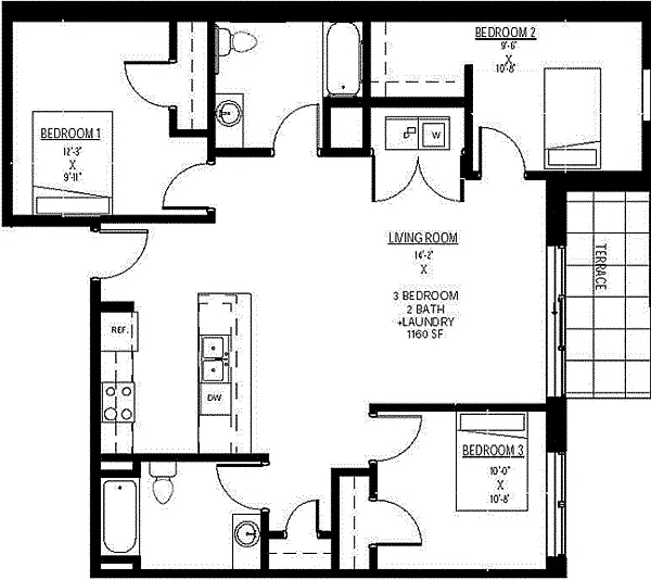 Floor plan L100