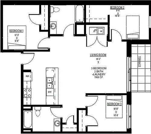 Floor plan L100