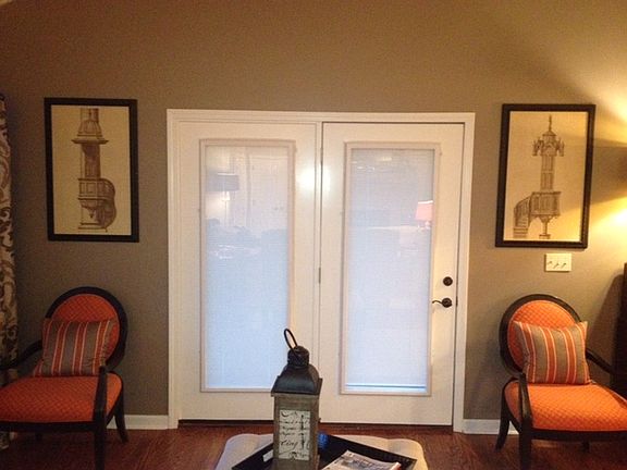 1 of 4 french doors to deck