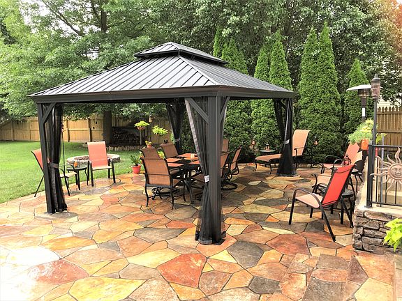 Stamped Concrete Patio