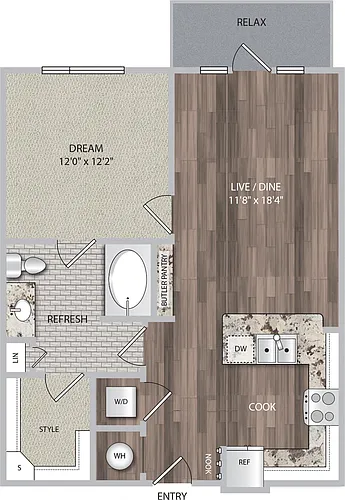 Floor plan A2