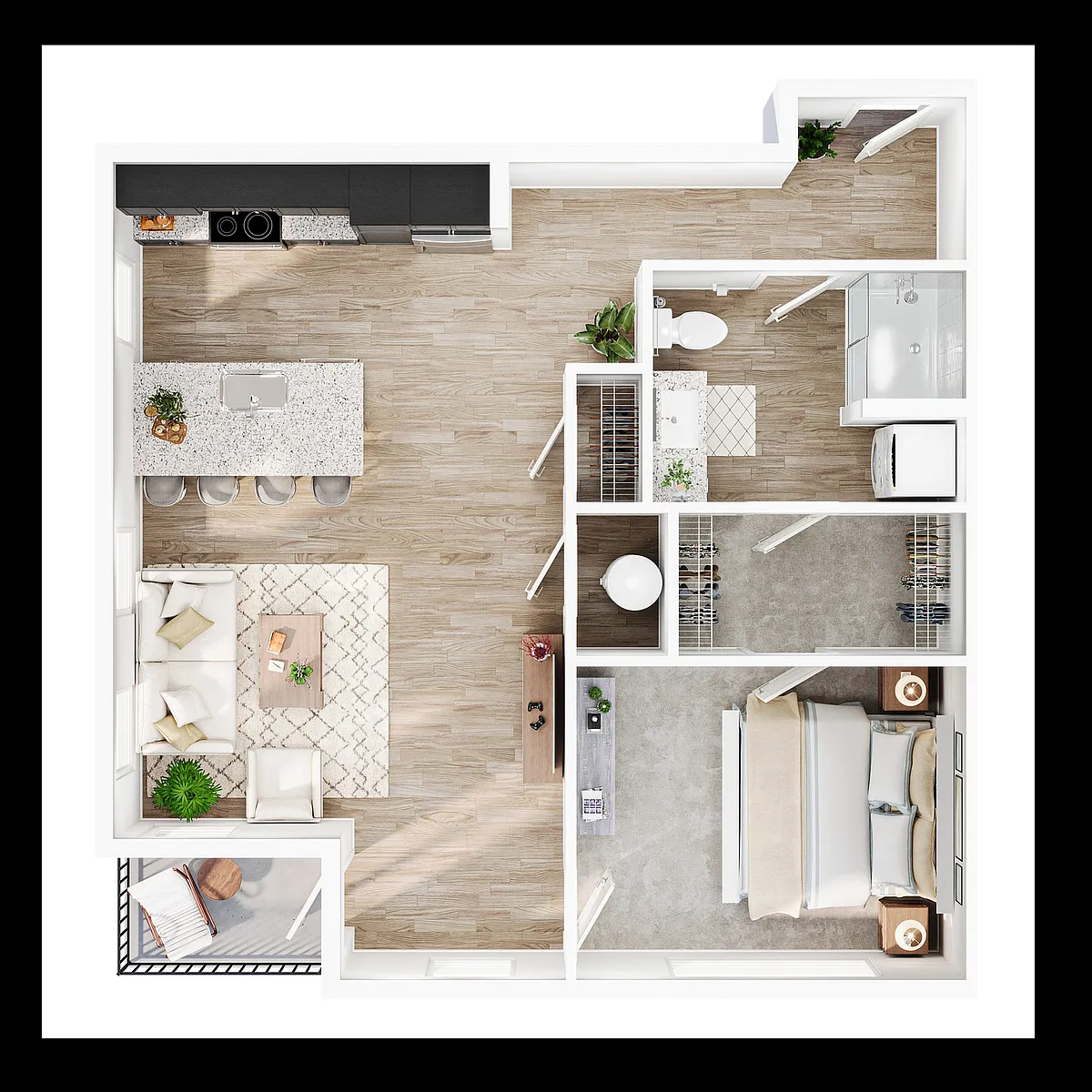 Floor plan 1F-Marsha