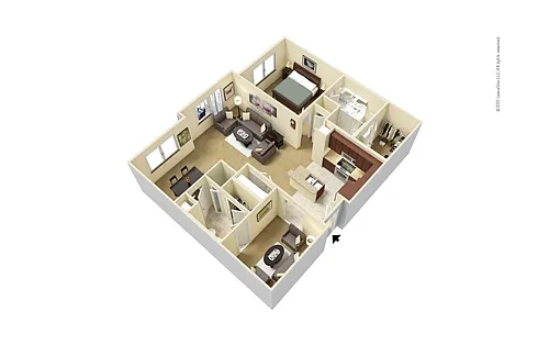 Floor plan The Quorum - Classic