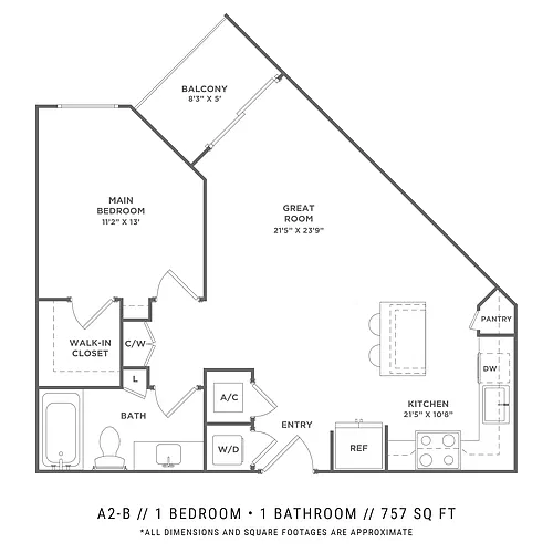 Floor plan A2-B