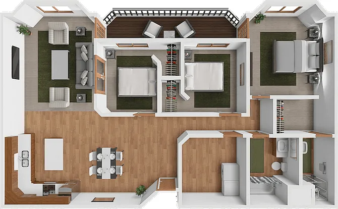 Floor plan James