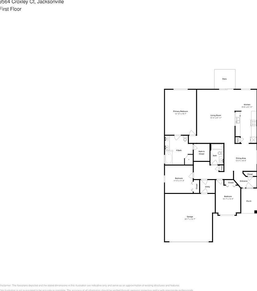 9564 Croxley Ct Jacksonville, FL 32244 — Photo 2