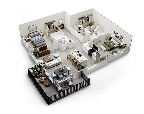 Floor plan Tap