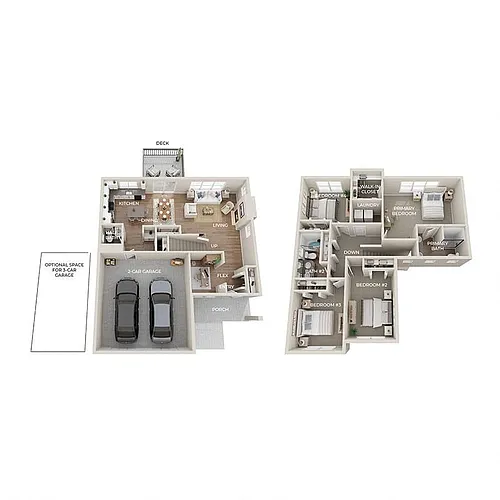 Floor plan Canvasback - 2 Car Garage