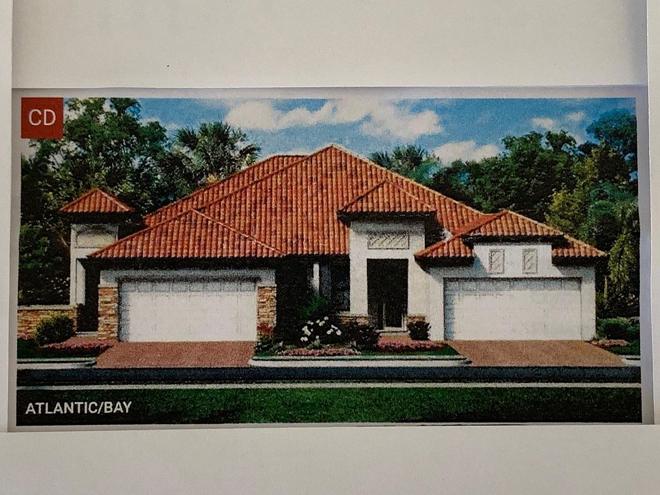 Duplex with Atlantic model on left and Bay model on the right; 4102 Solamor Street is the Bay model on the right.