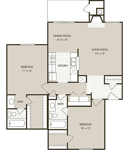 Floor plan B3
