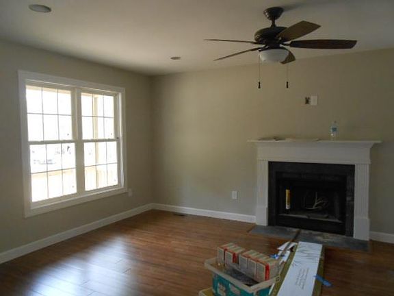 Family room with optional hardwood flooring